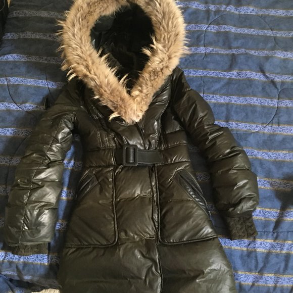 MACKAGE CANDICE ARMY GREEN SIZE XS - Picture 4 of 5